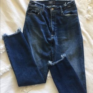 Abercrombie and Fitch distressed jeans